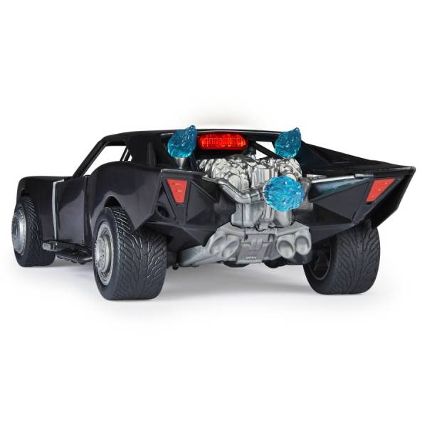 DC Comic Batman Batmobile with 4” Batman Figure Lights and Sounds